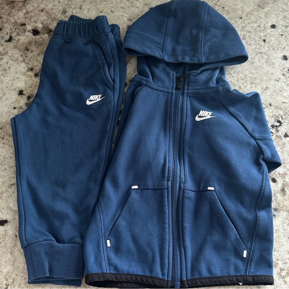 Nike Blue Tracksuit Set (24 months)